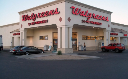 Walgreens retail store
